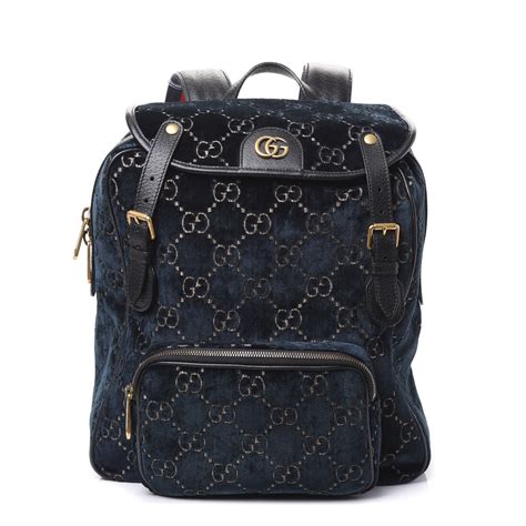 blue gucci bookbag